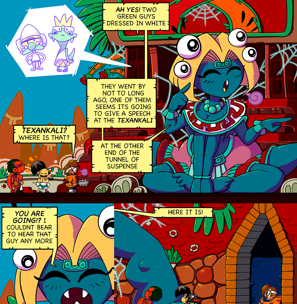 Macoatl - Episode 190, Page 1: The Pitayos 91